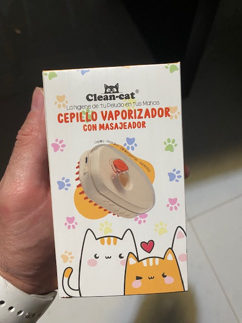 Cepillo Vaporizador & Masajeador